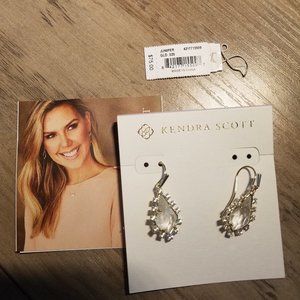 Kendra Scott Juniper Drop Earrings (NWT)